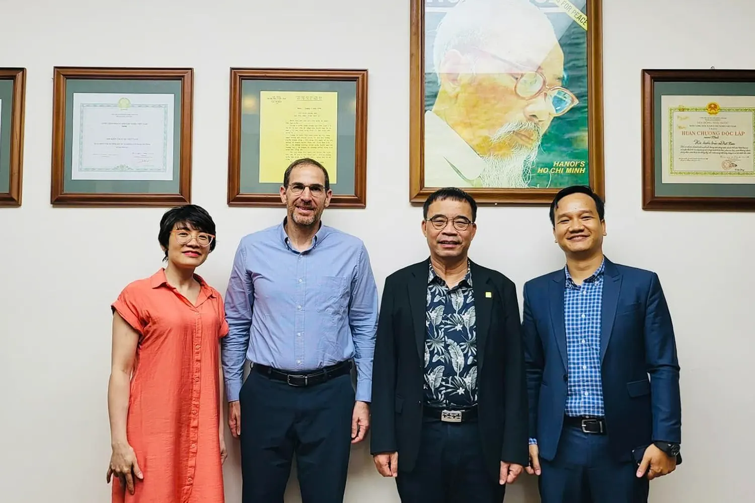 Buổi gặp mặt của lãnh đạo HD Architecture, Danpal và chủ tịch hội kiến trúc sư